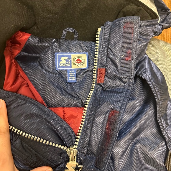Vintage CFL Grey Cup STARTER Jacket Football 1998 - Medium to Large - Picture 6 of 6
